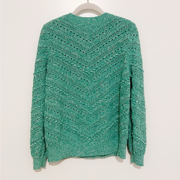 LOFT Bobble Pointelle Sweater - Picture 4 of 7